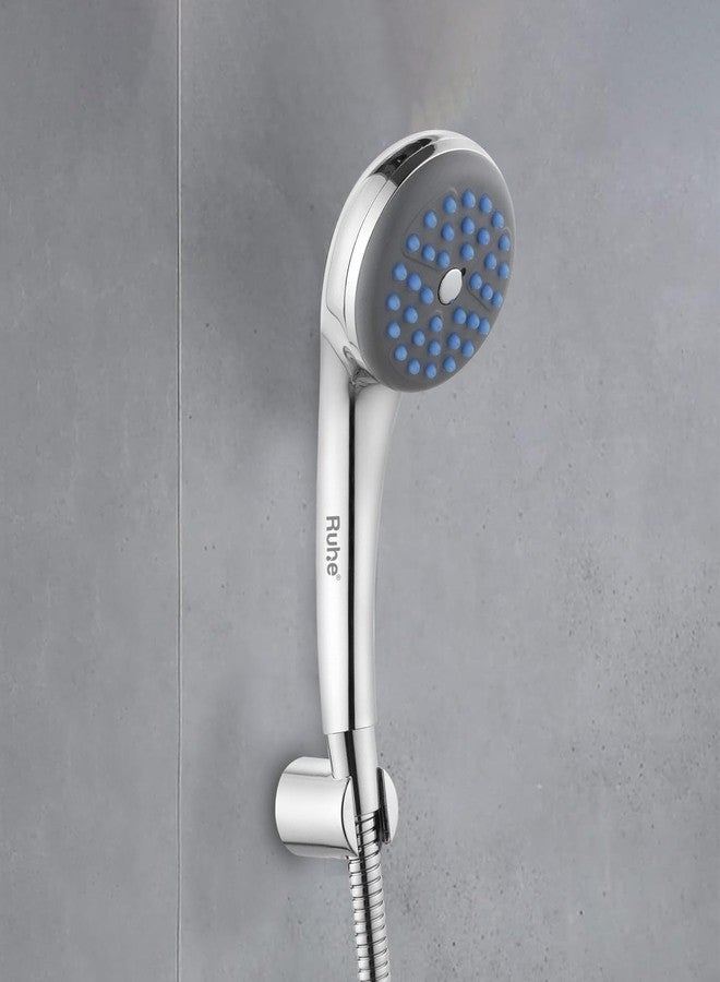 Ruhe Vaccum ABS Multi Flow Hand Shower Only | Hand Shower for Bathroom, Handheld Shower for Bathroom, Chrome Finish - Image 1